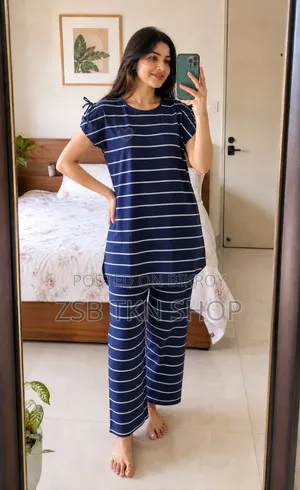Cotton Tshirt and Pant Set