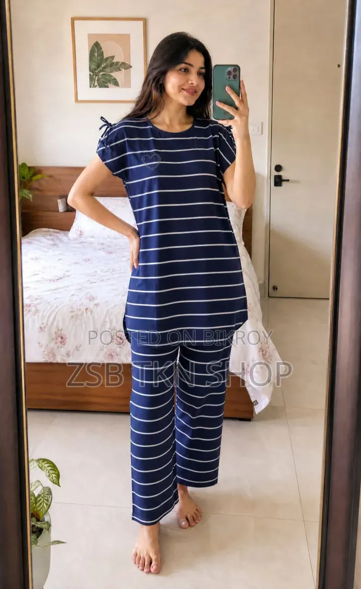 Cotton Tshirt and Pant Set