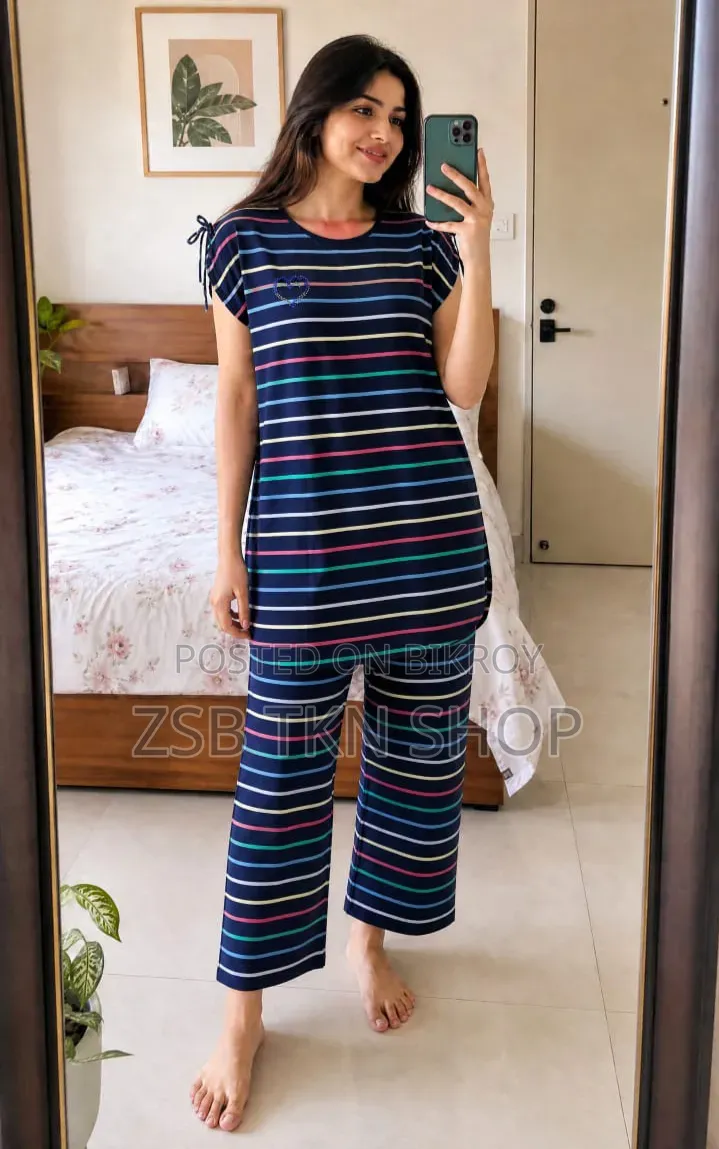 Cotton Tshirt and Pant Set