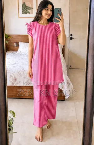 Cotton Tshirt and Pant Set