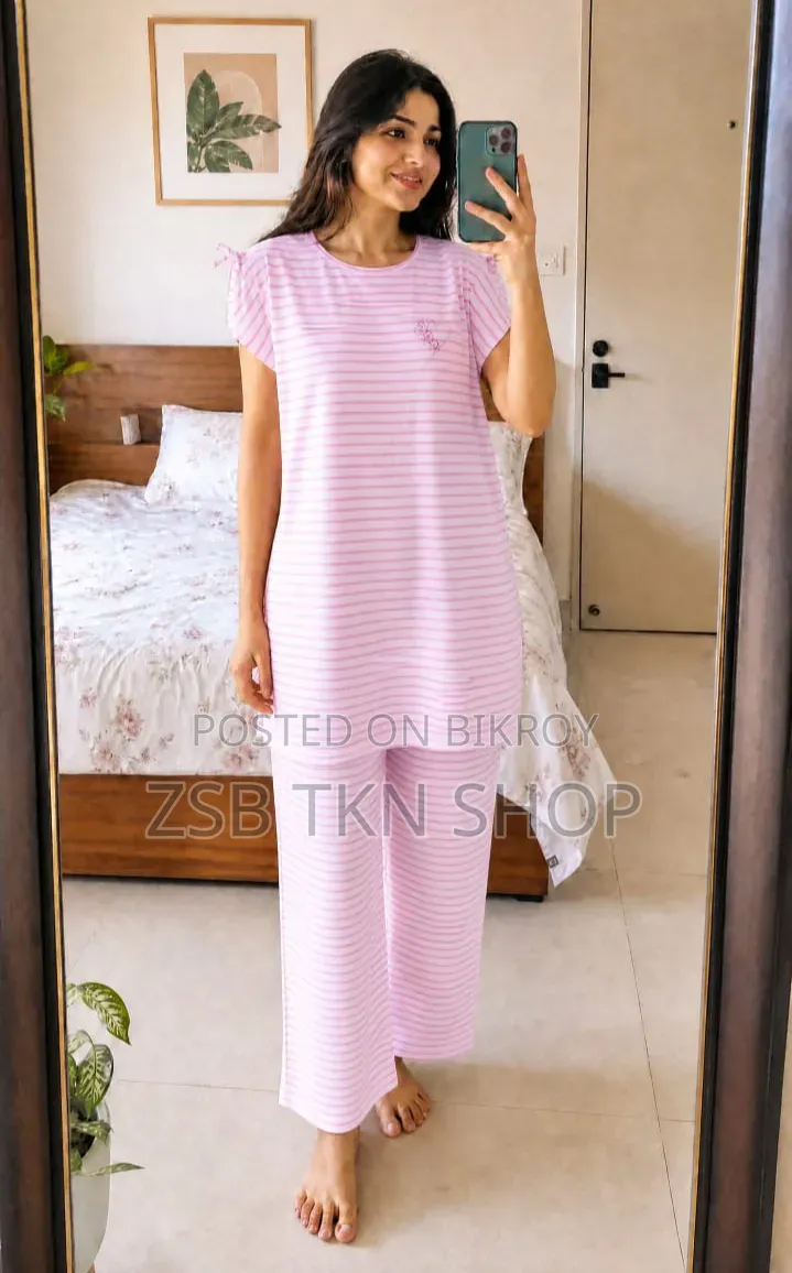 Cotton Tshirt and Pant Set