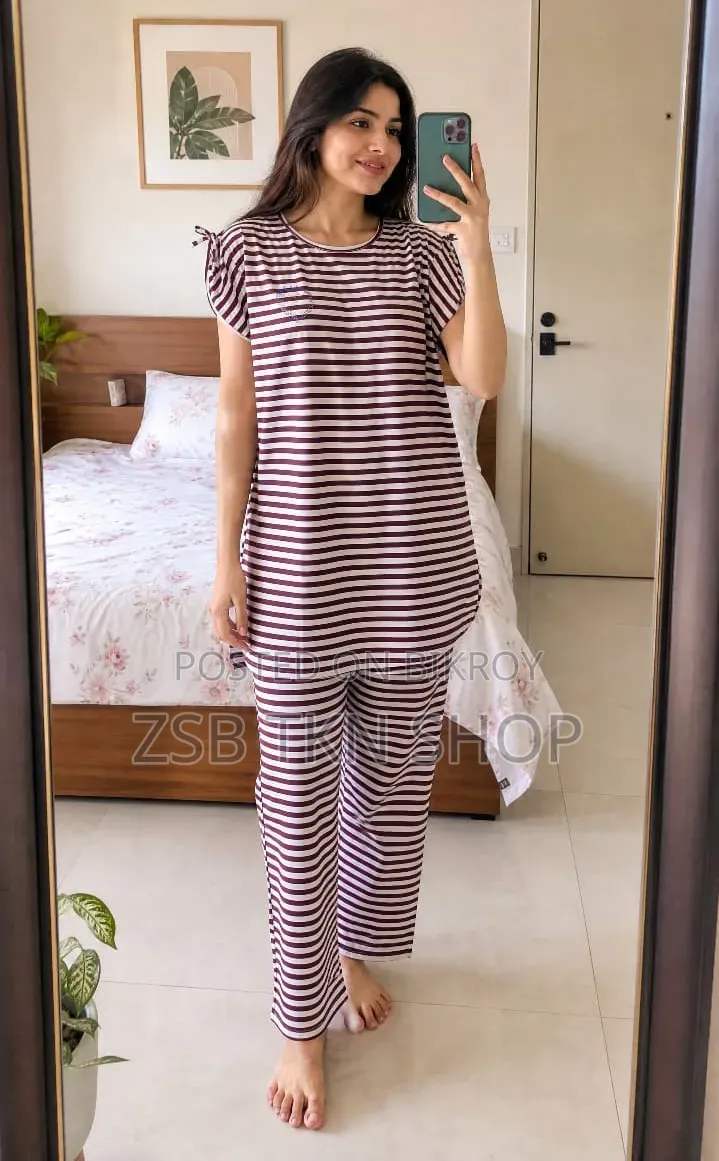 Cotton Tshirt and Pant Set