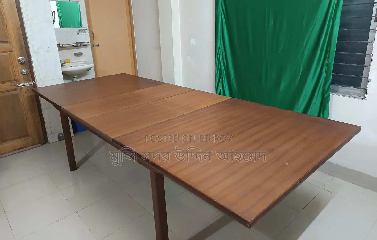 ফোল্ডিং ডাইনিং বুফে অফিস কন্‌ফারেন্স টেবিল ৯ফিট