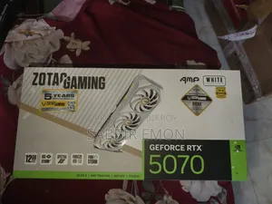 Zotac Nvidia RTX 5070 AMP 12GB White With 4 Years Warranty