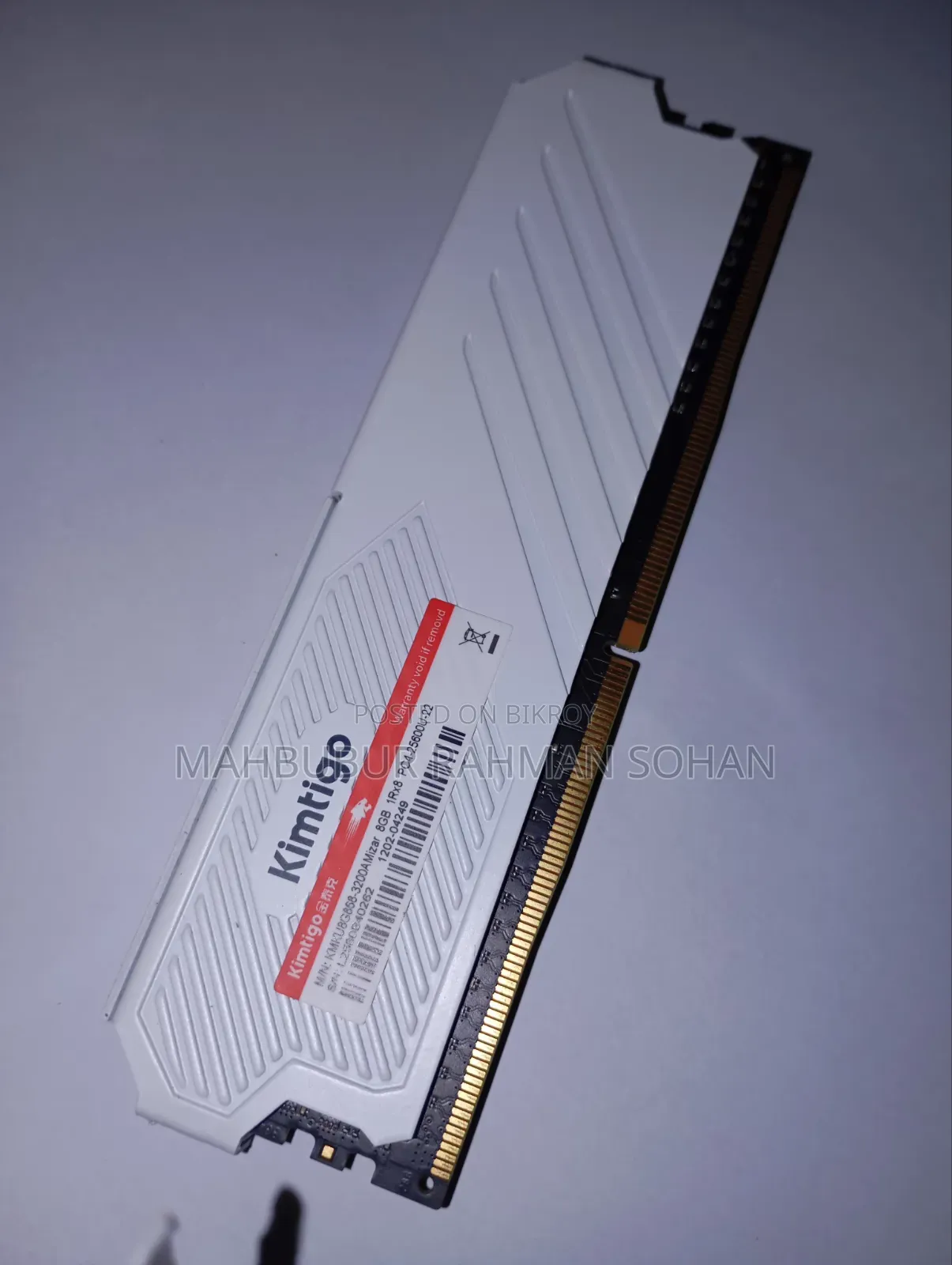 Kimtigo 8Gb Ddr4 3200MHz