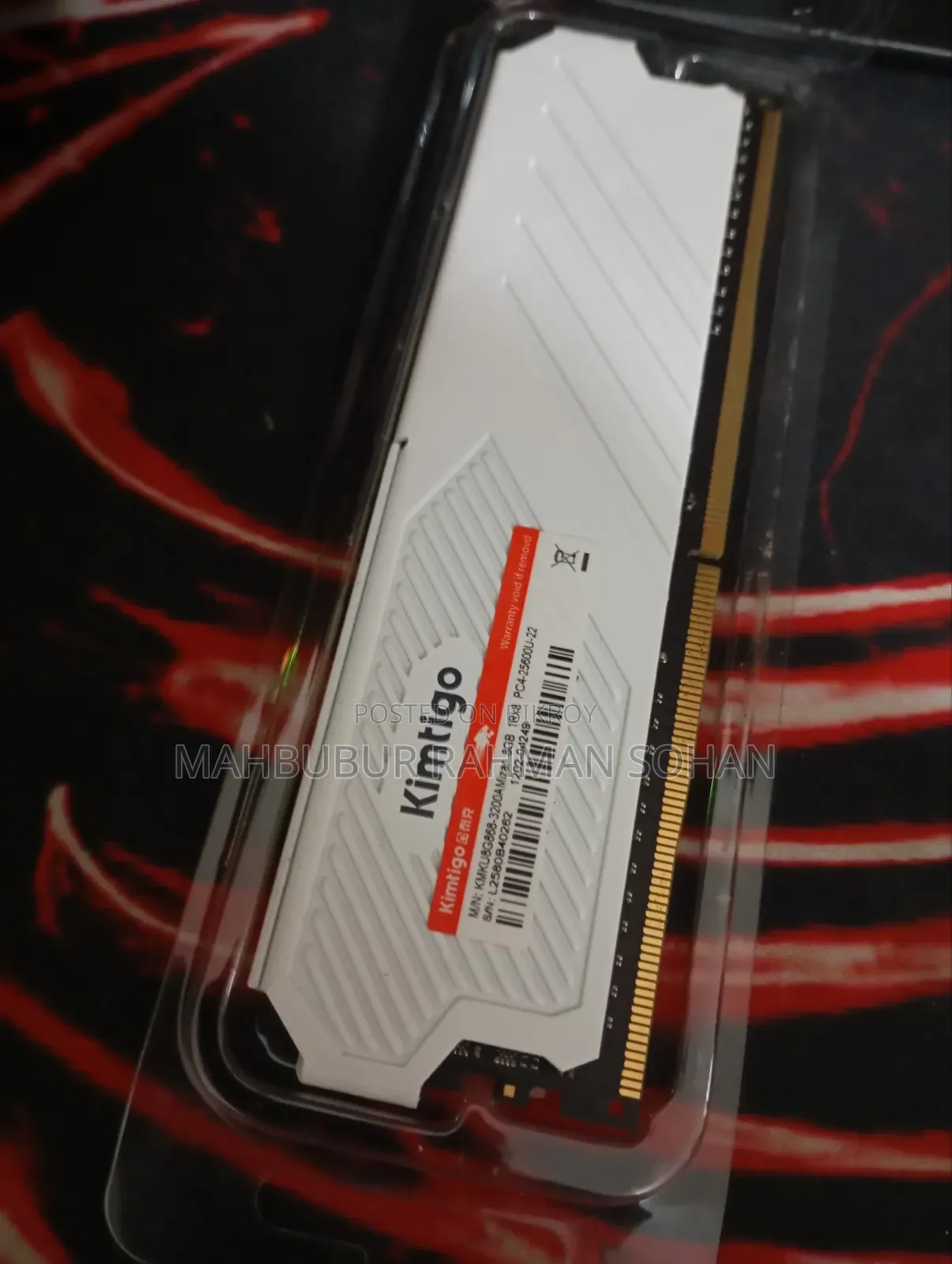 Kimtigo 8Gb Ddr4 3200MHz