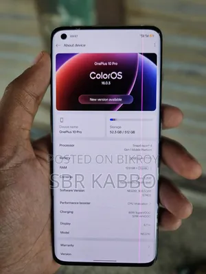 ওয়ানপ্লাস ১০ প্রো ৫১২ জিবি হোয়াইট