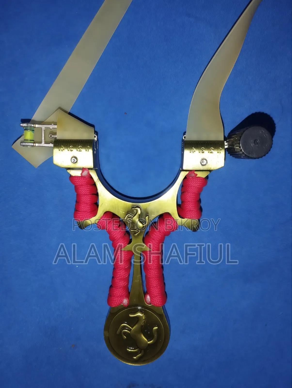 Ferrari Magnetic Stainless Steel Slingshot | Brand New | Never Used.