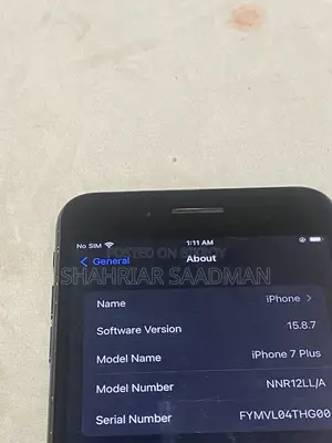 Apple iPhone 7 Plus 32 GB Black