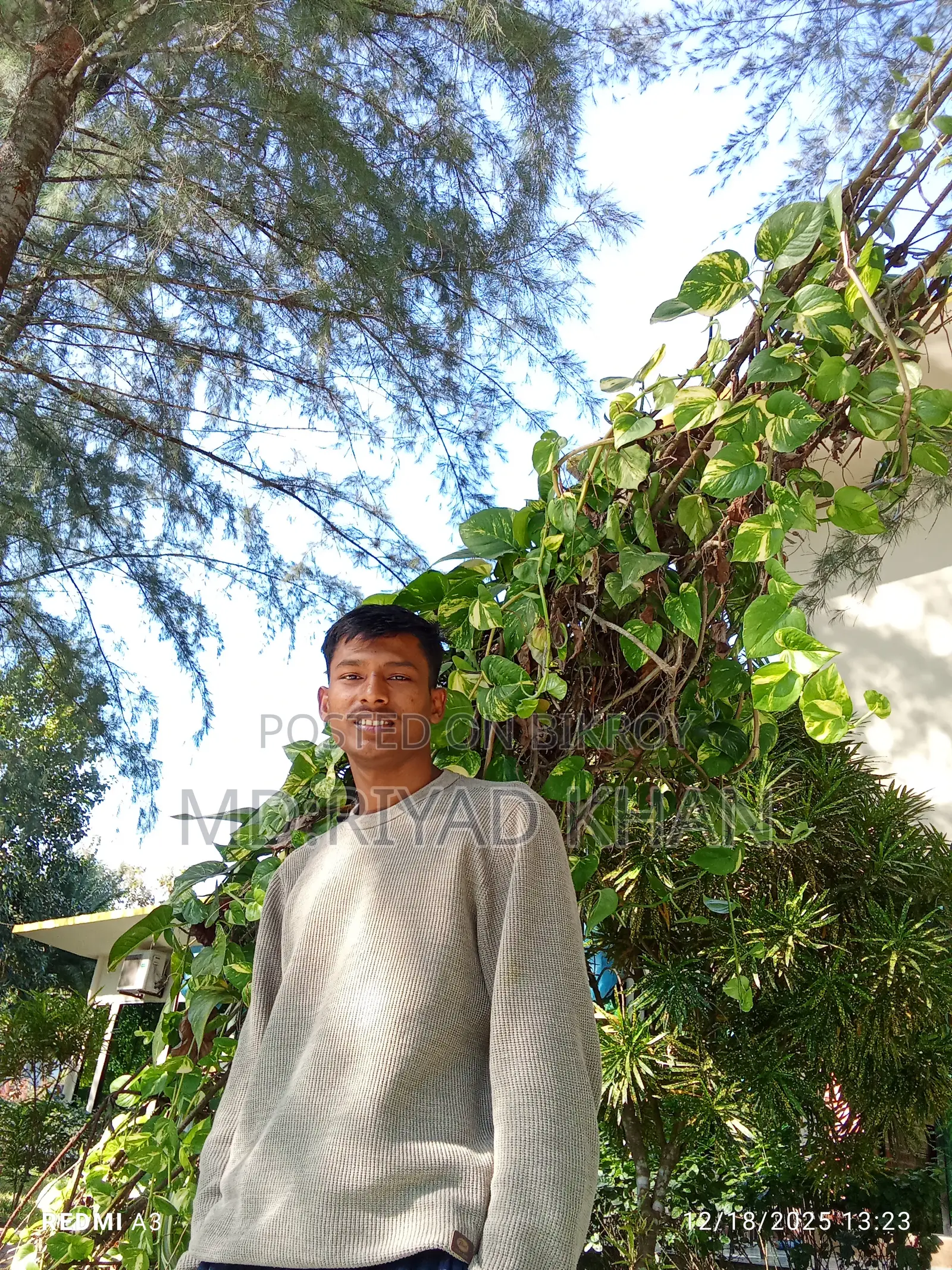 Caretaker for a residential house
