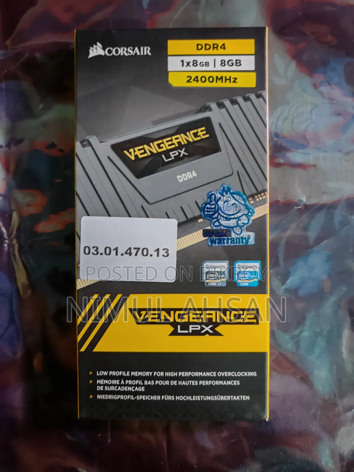 DDR4 RAM 8+8 GB