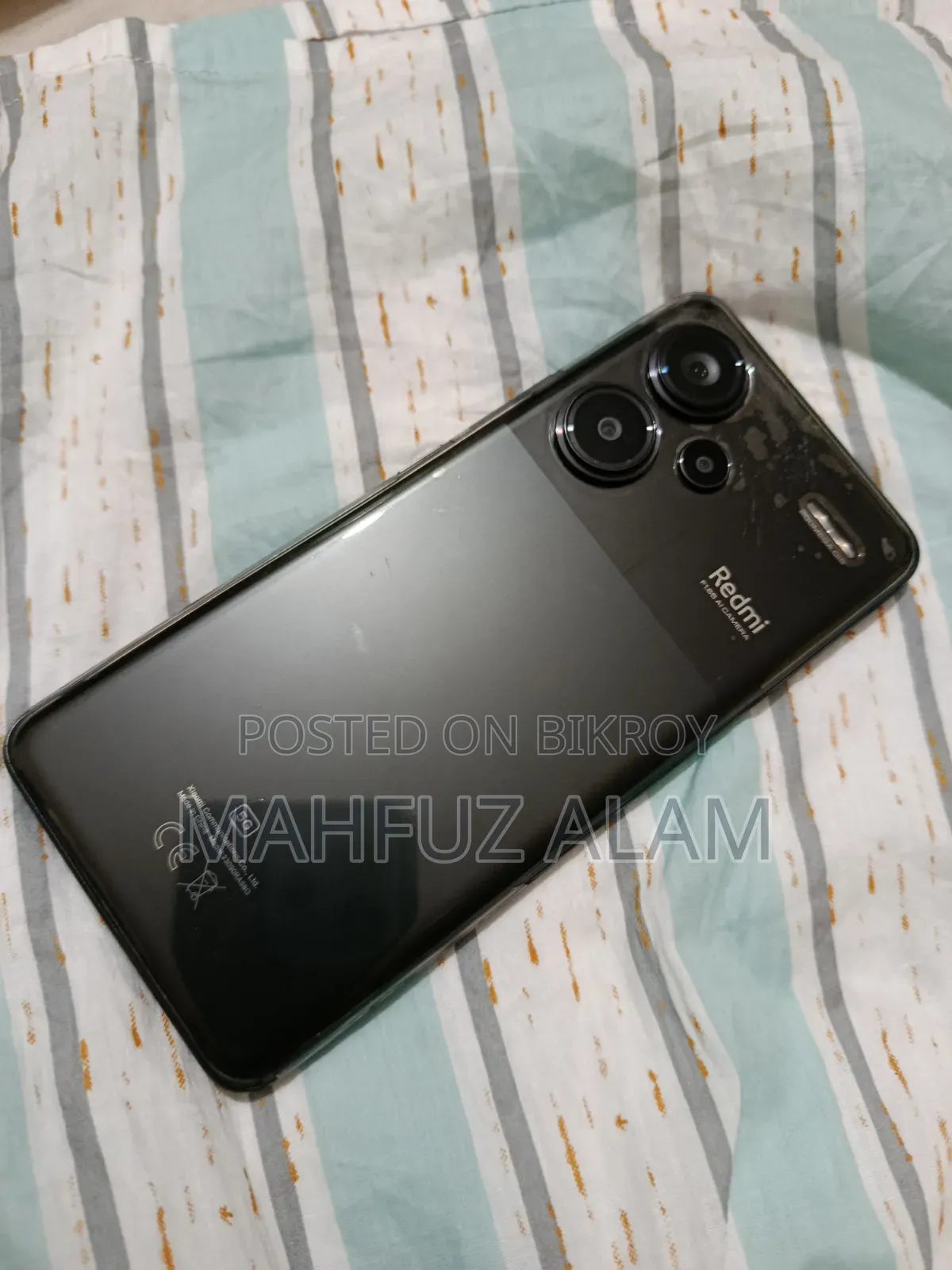 শাওমি রেডমি নোট ১৩ প্রো প্লাস ২৫৬ জিবি ব্ল্যাক