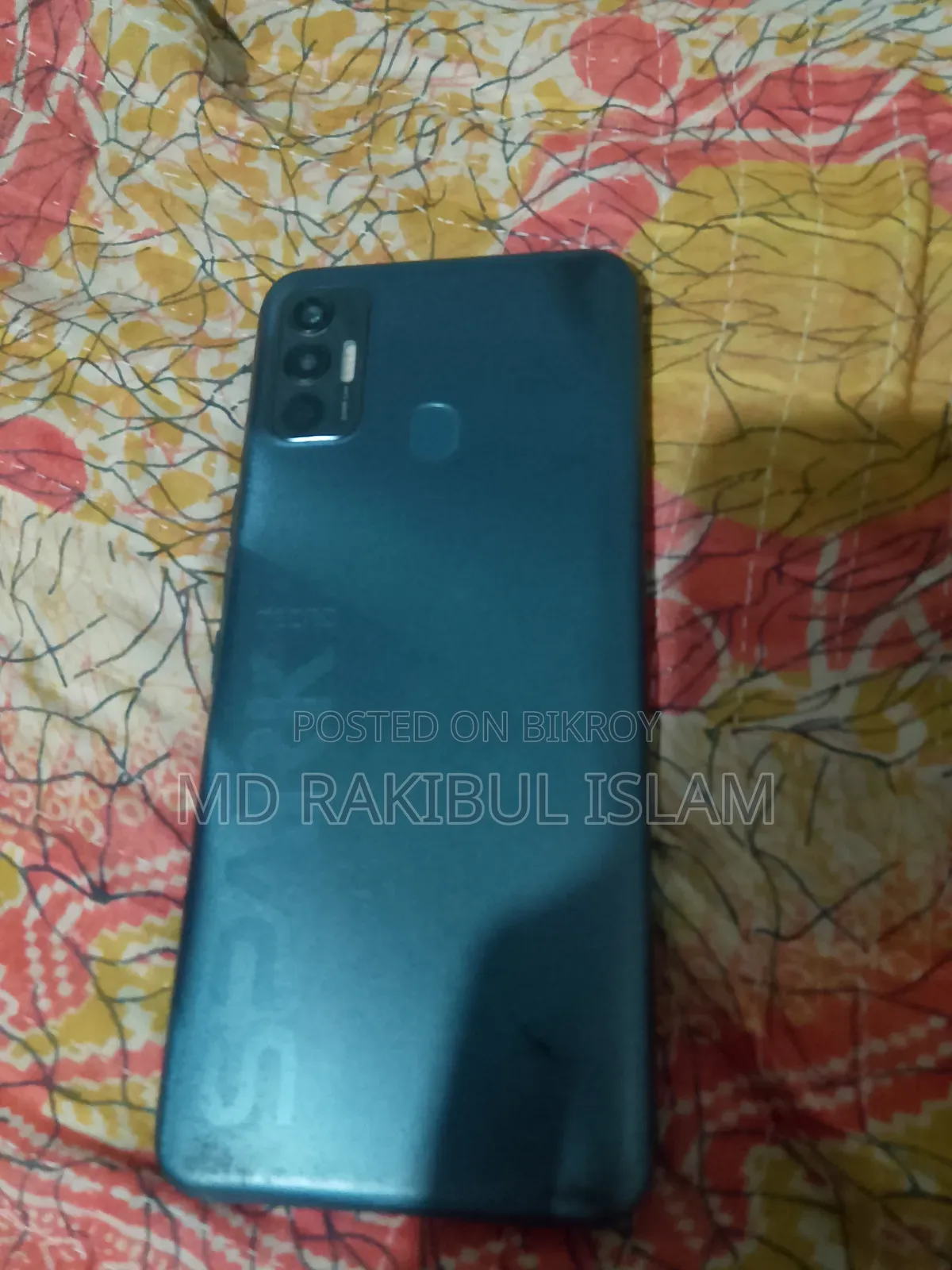 Tecno Spark 7 64 GB Black