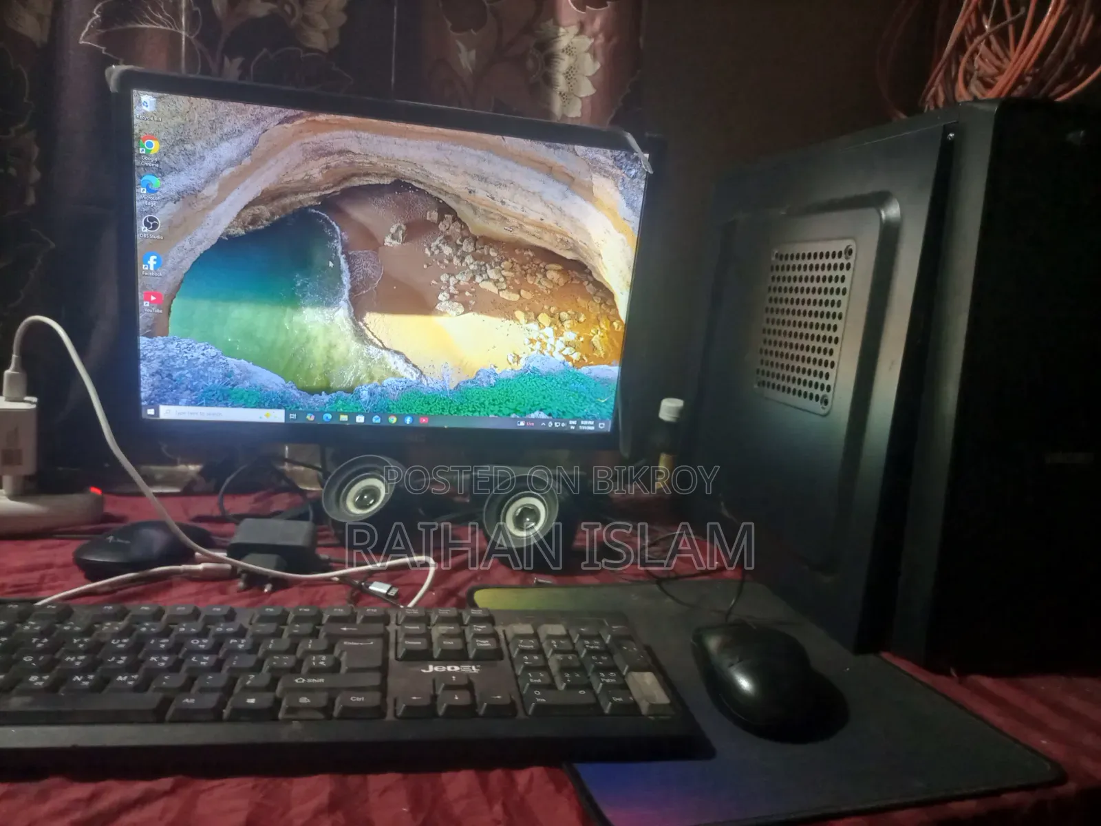 Desktop Computer 8GB Intel Core I3 SSD 128GB