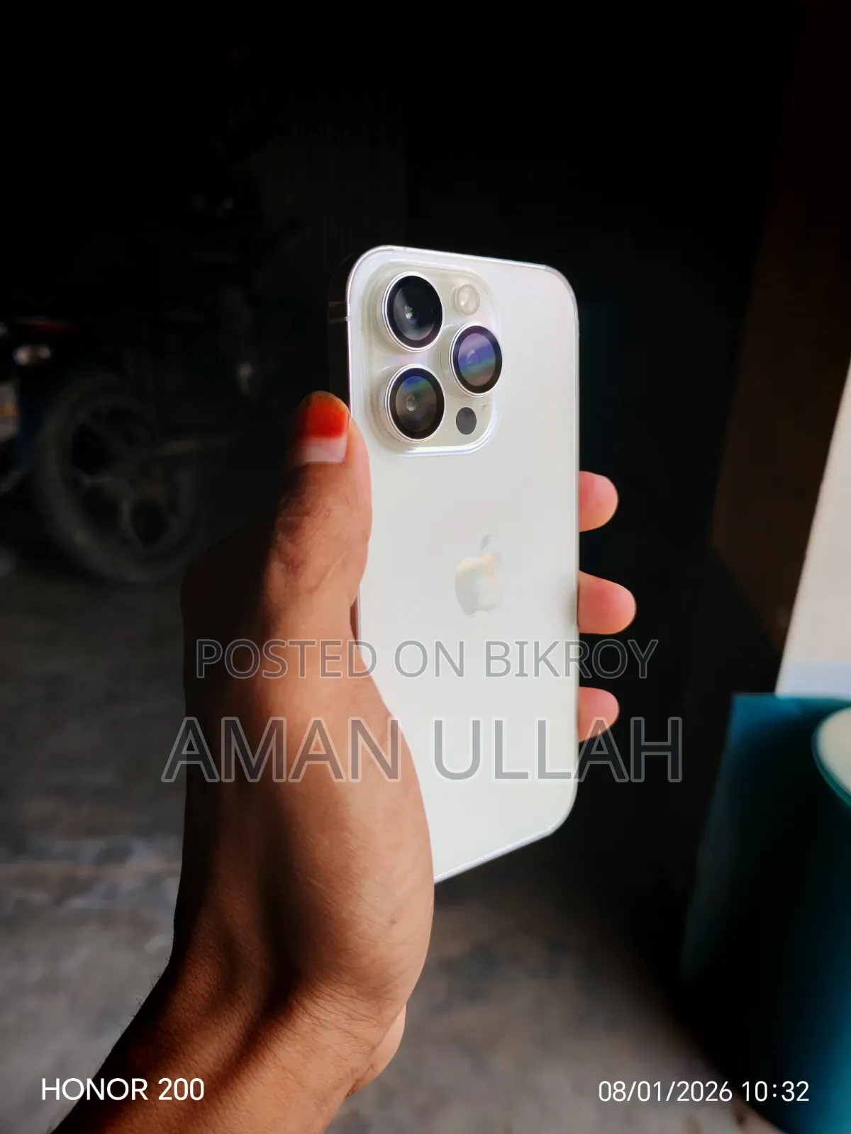 অ্যাপল আইফোন ১৪ প্রো ১২৮ জিবি হোয়াইট