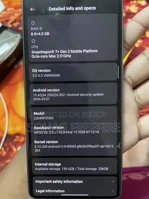 Xiaomi Poco F5 256 GB Blue