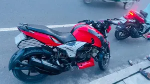 TVS Apache RTR 160 4V 2019 Red