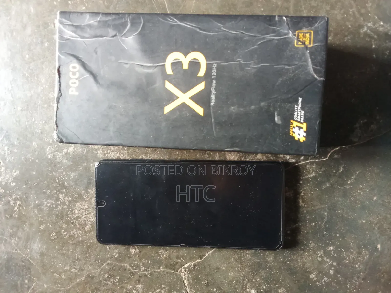 শাওমি পোকো এক্স৩ ১২৮ জিবি ব্ল্যাক