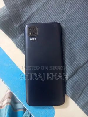 শাওমি পোকো সি৩ ৩২ জিবি ব্ল্যাক