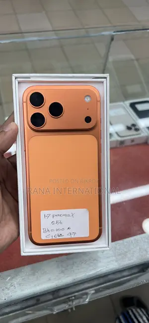 অ্যাপল আইফোন ১৭ প্রো ম্যাক্স ২৫৬ জিবি অরেঞ্জ