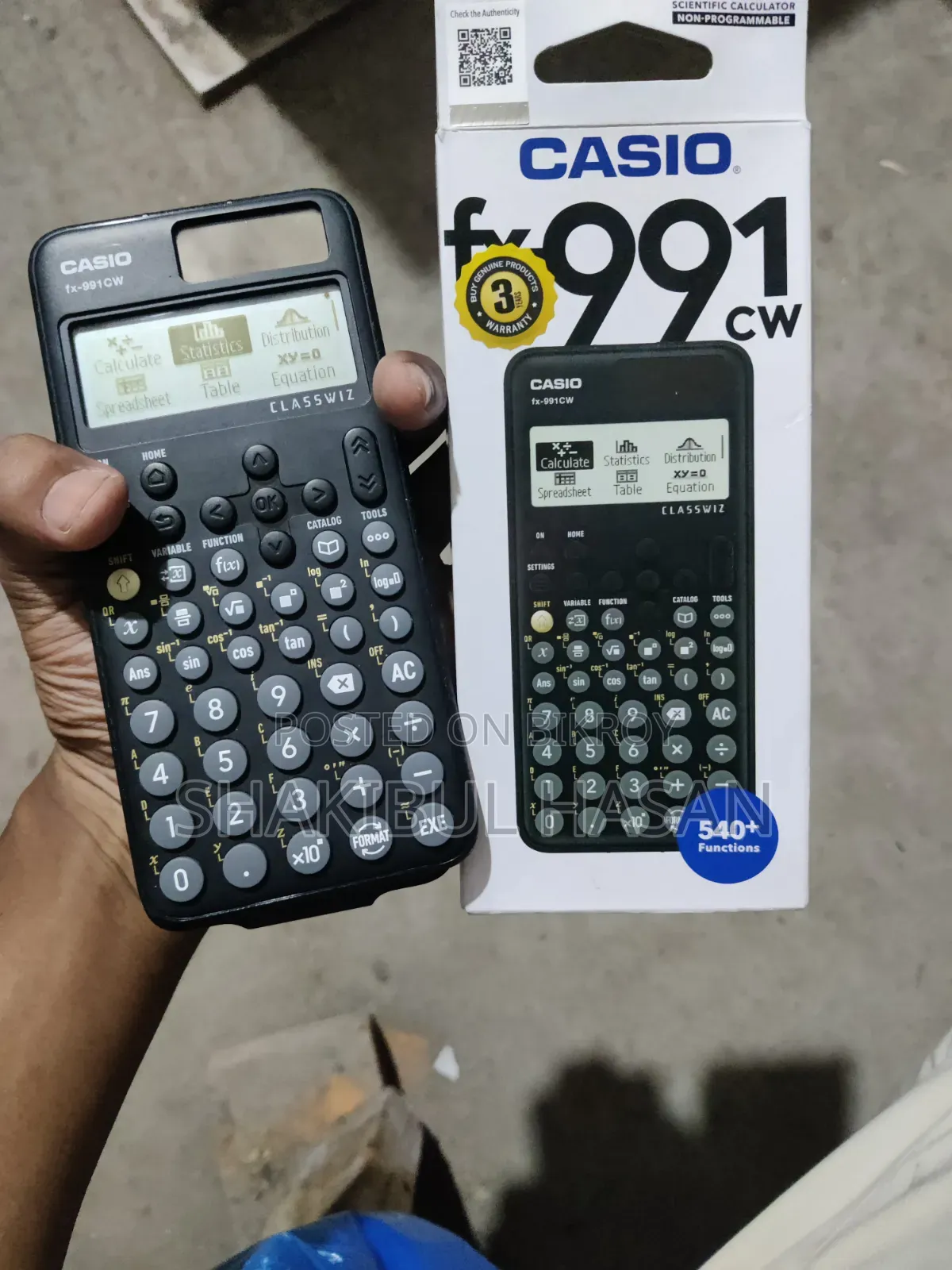 Casio FX 991 CW
