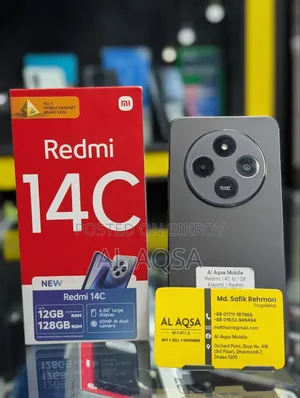 Xiaomi Redmi 14C 128 GB Black