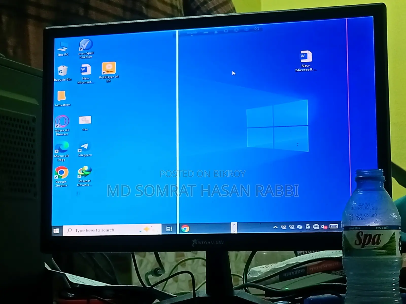 Desktop Computer Gigabyte GB-BKi3HA-7100 8GB Intel Core i3 SSD 500GB
