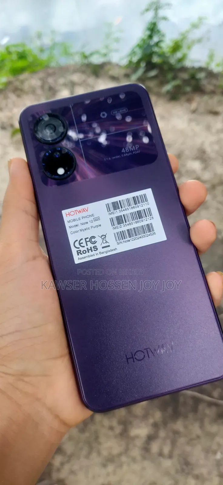 Hotwav 128 GB Purple