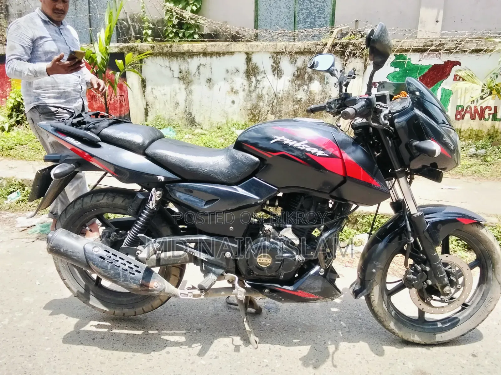 বাজাজ পালসার ১৫০ ২০২১ কালো