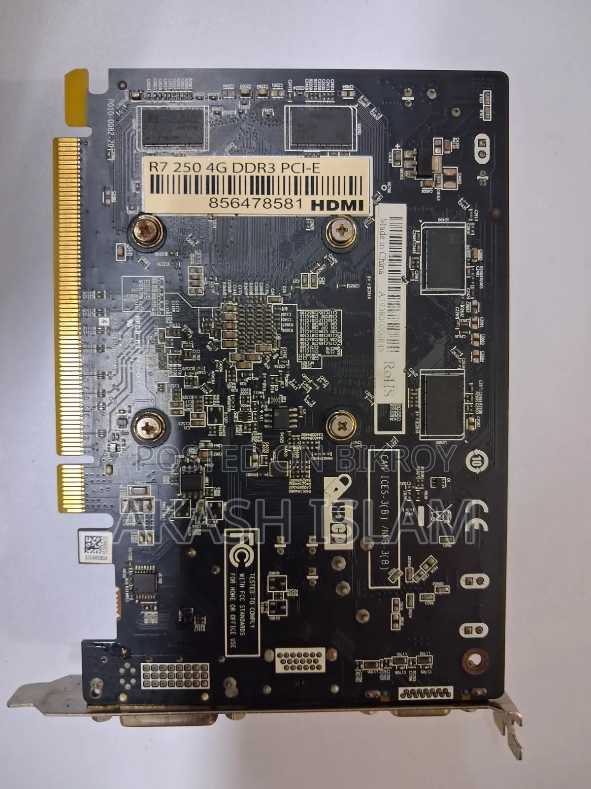 Sapphire Amd Radeon R7 250 4gb DDR 3