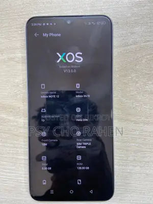 Infinix Note 12 128 GB Gray