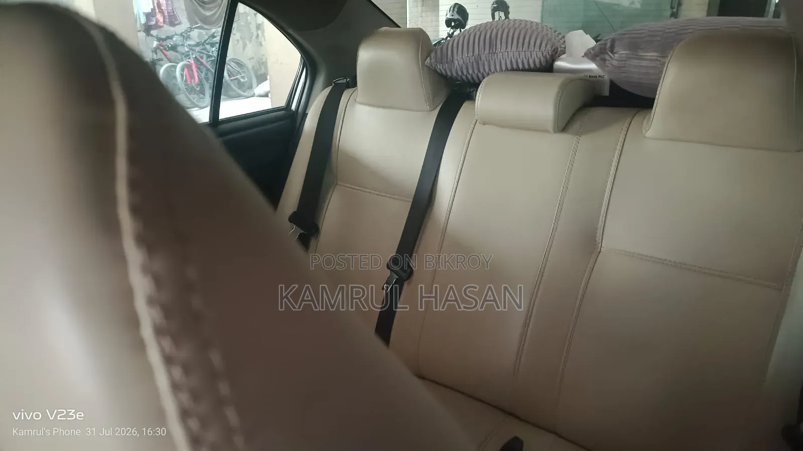 টয়োটা এক্সিও ২০১৫ সিলভার