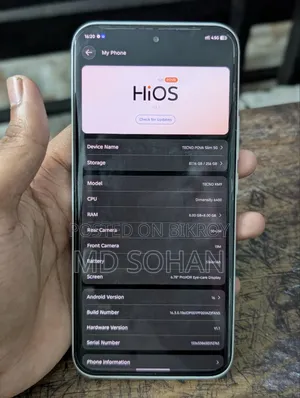 Tecno Pova Slim 5G 256 GB White