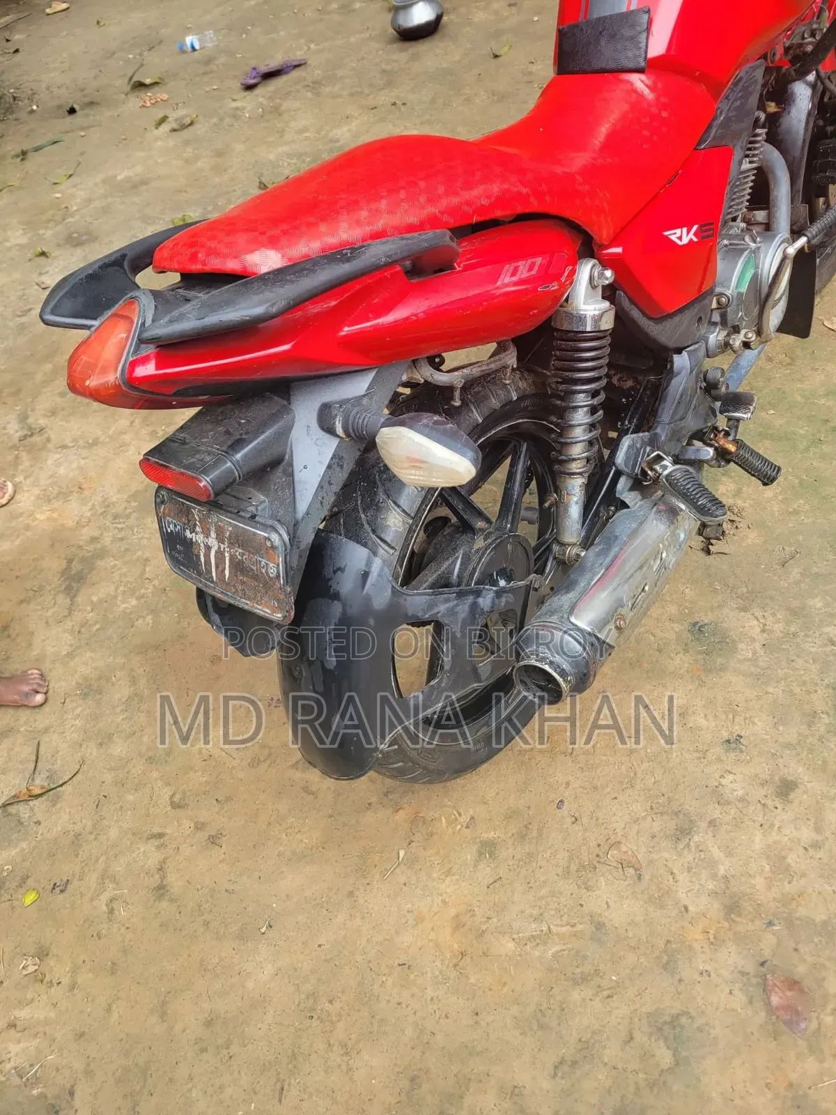 Keeway RKS 100 2012 Red