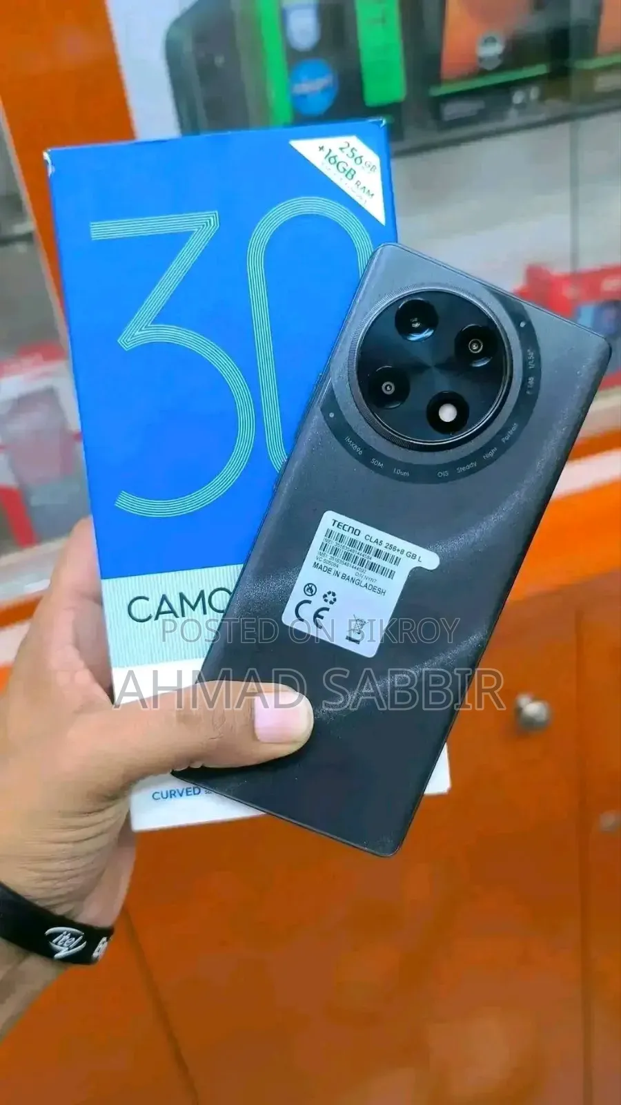 Tecno Camon 30S 256 GB Black