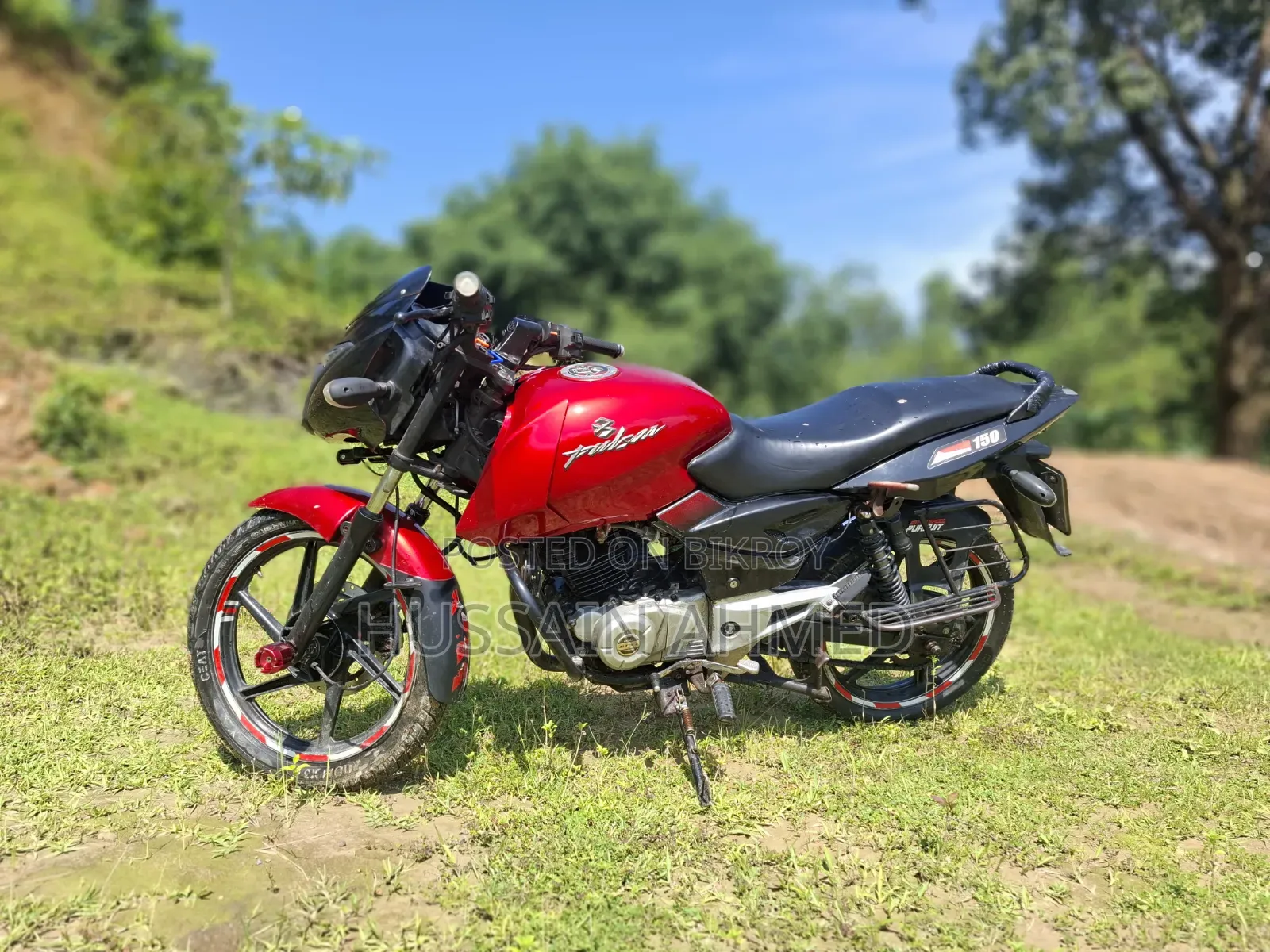 Bajaj Pulsar 150 2012 Red