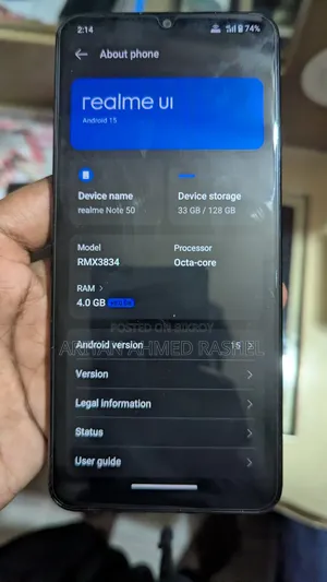 Realme Note 50 128 GB