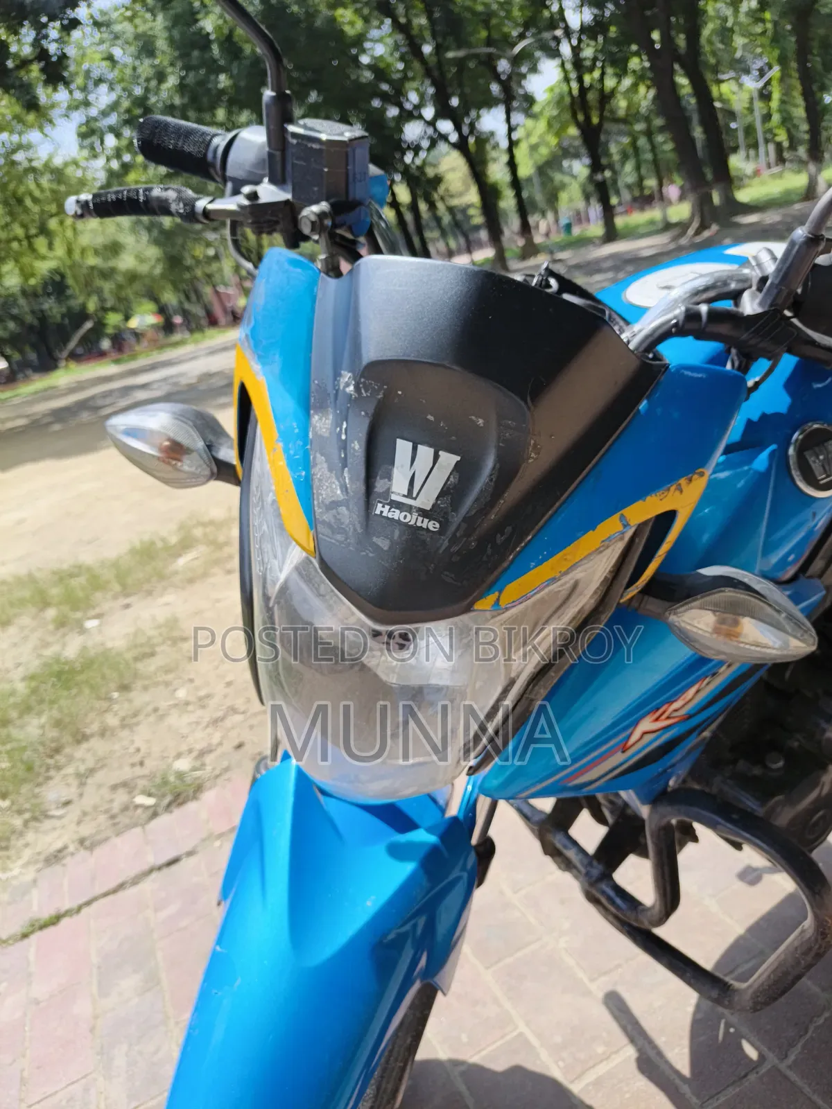 Haojue KA150 2018 Blue