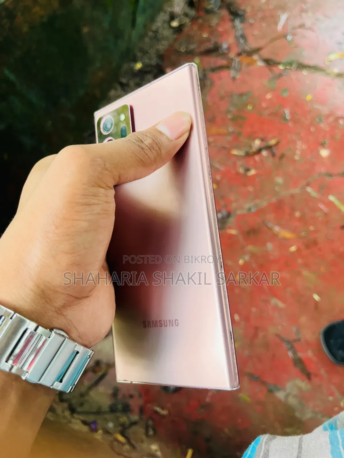 স্যামসাং গ্যালাক্সি নোট ২০ আল্ট্রা ৫জি ২৫৬ জিবি রোজ গোল্ড