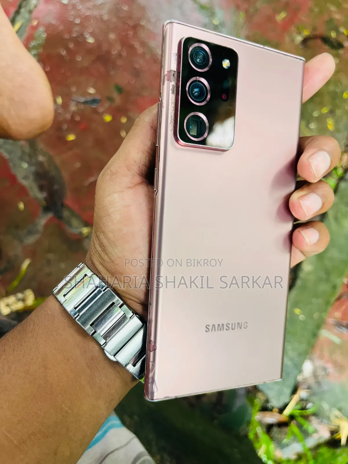স্যামসাং গ্যালাক্সি নোট ২০ আল্ট্রা ৫জি ২৫৬ জিবি রোজ গোল্ড