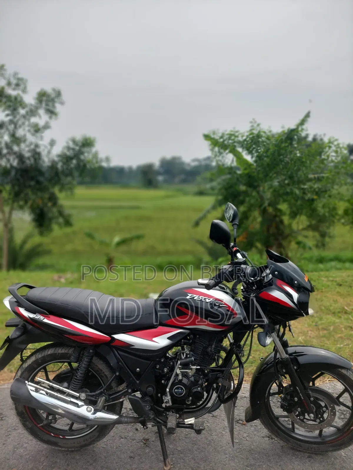 Bajaj Discover 125 2025 Black