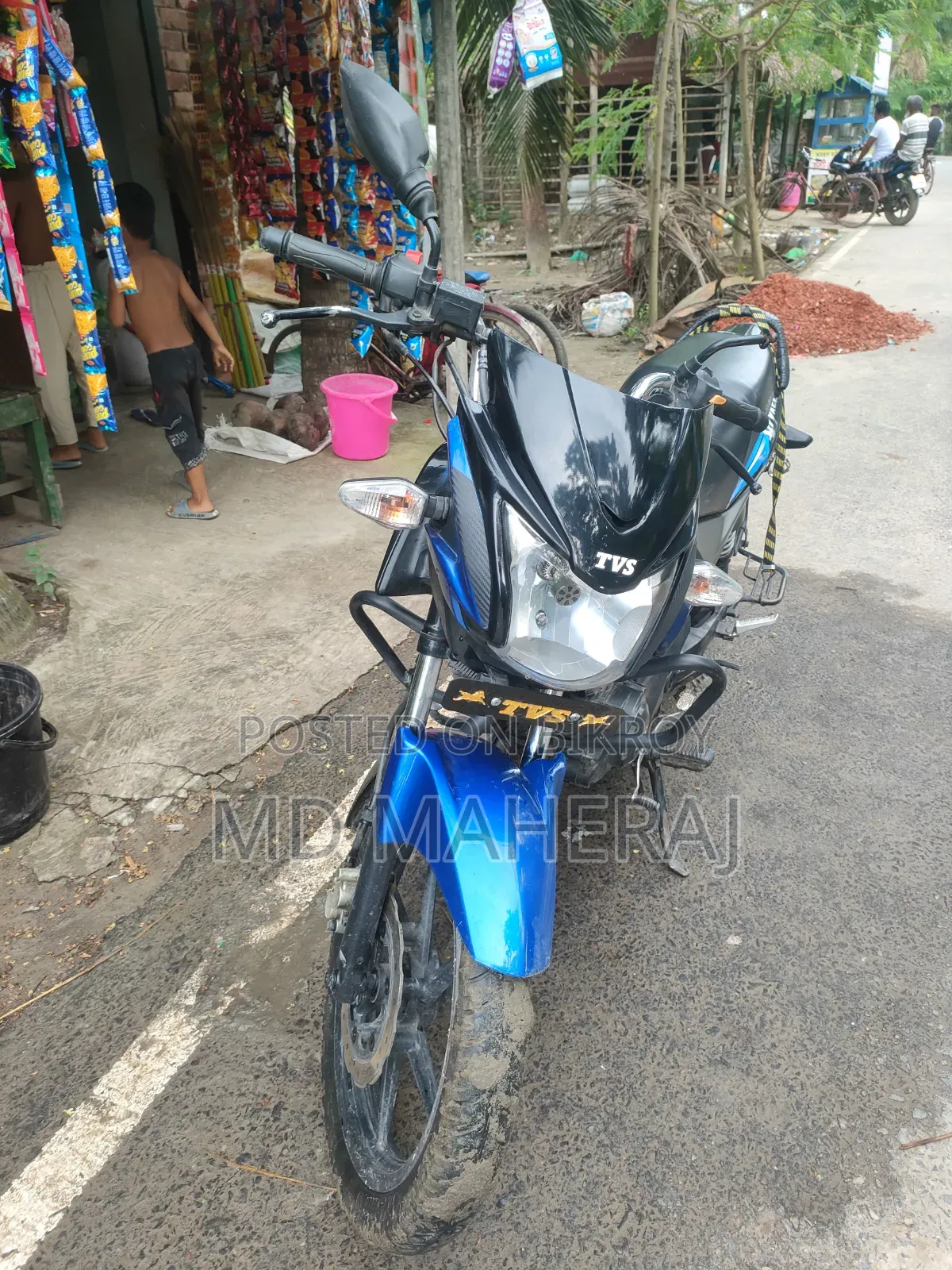 TVS Stryker 125 2022 Blue