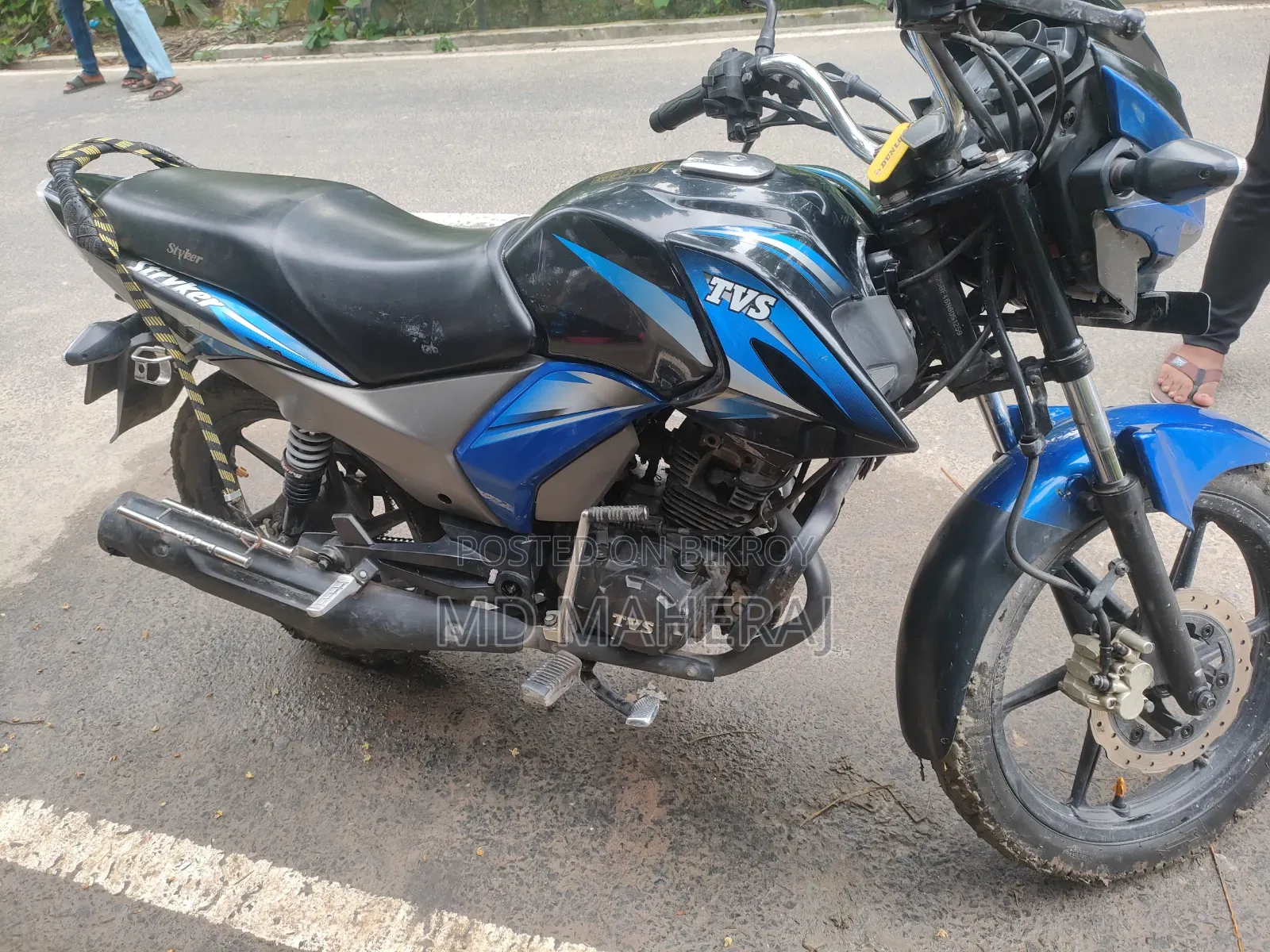 TVS Stryker 125 2022 Blue