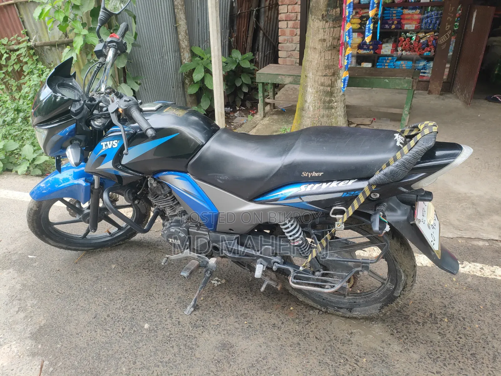 TVS Stryker 125 2022 Blue