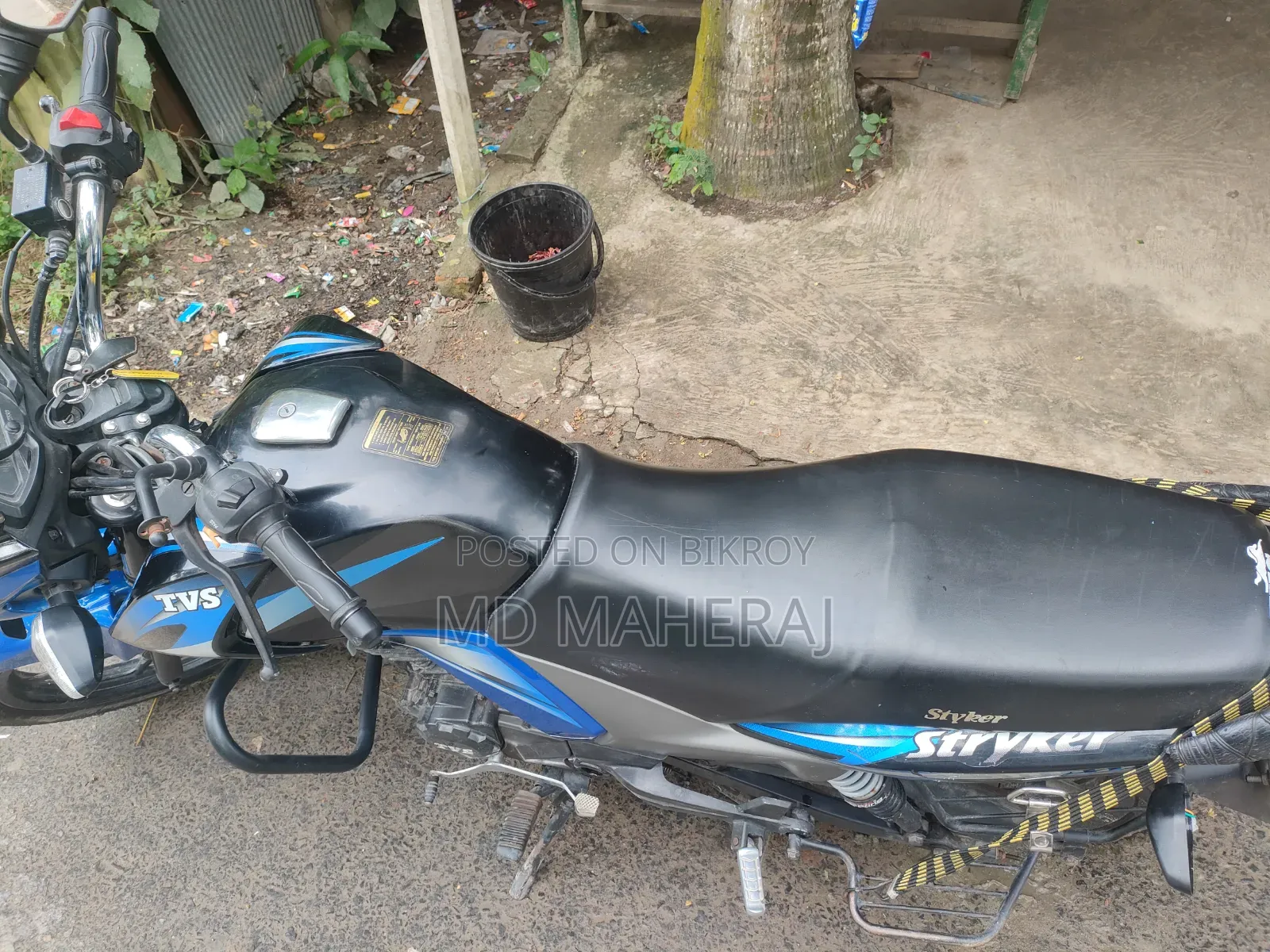 TVS Stryker 125 2022 Blue
