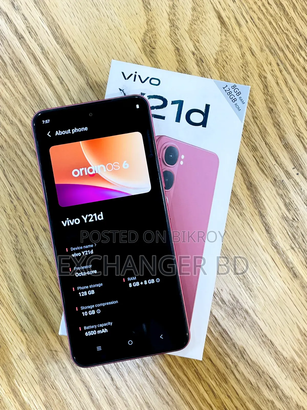 Vivo Y21d 128 GB