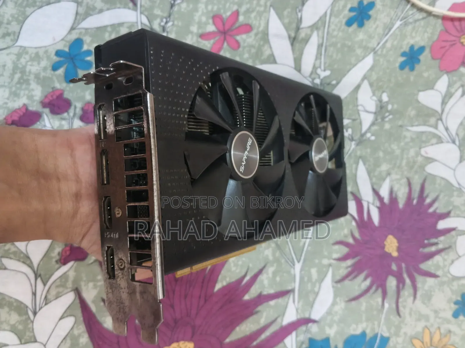 স্যাফায়ার আরএক্স ৫৯০ ৮জিবি ডিডিআরএস গ্রাফিক কার্ড