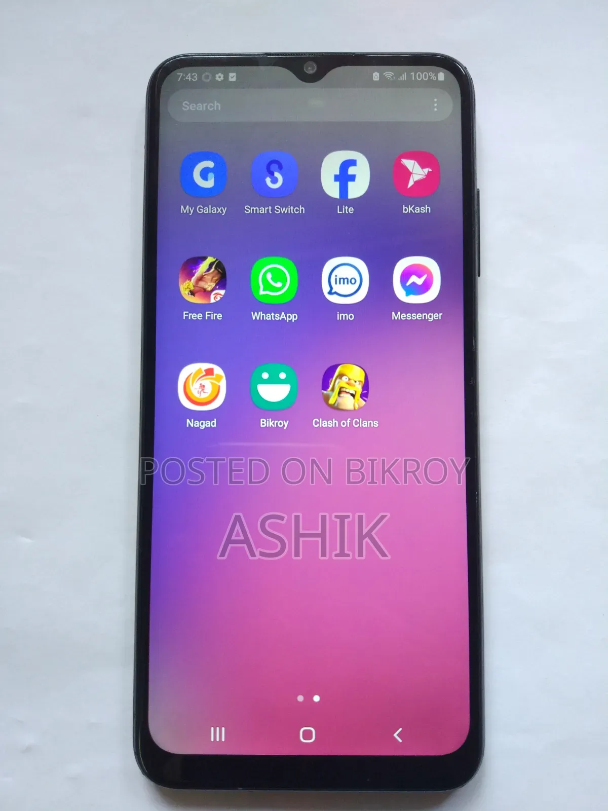 Samsung Galaxy A03s 64 GB Blue