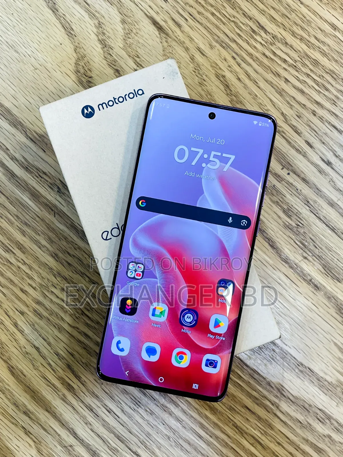 Motorola Edge 60 Fusion 256 GB Pink