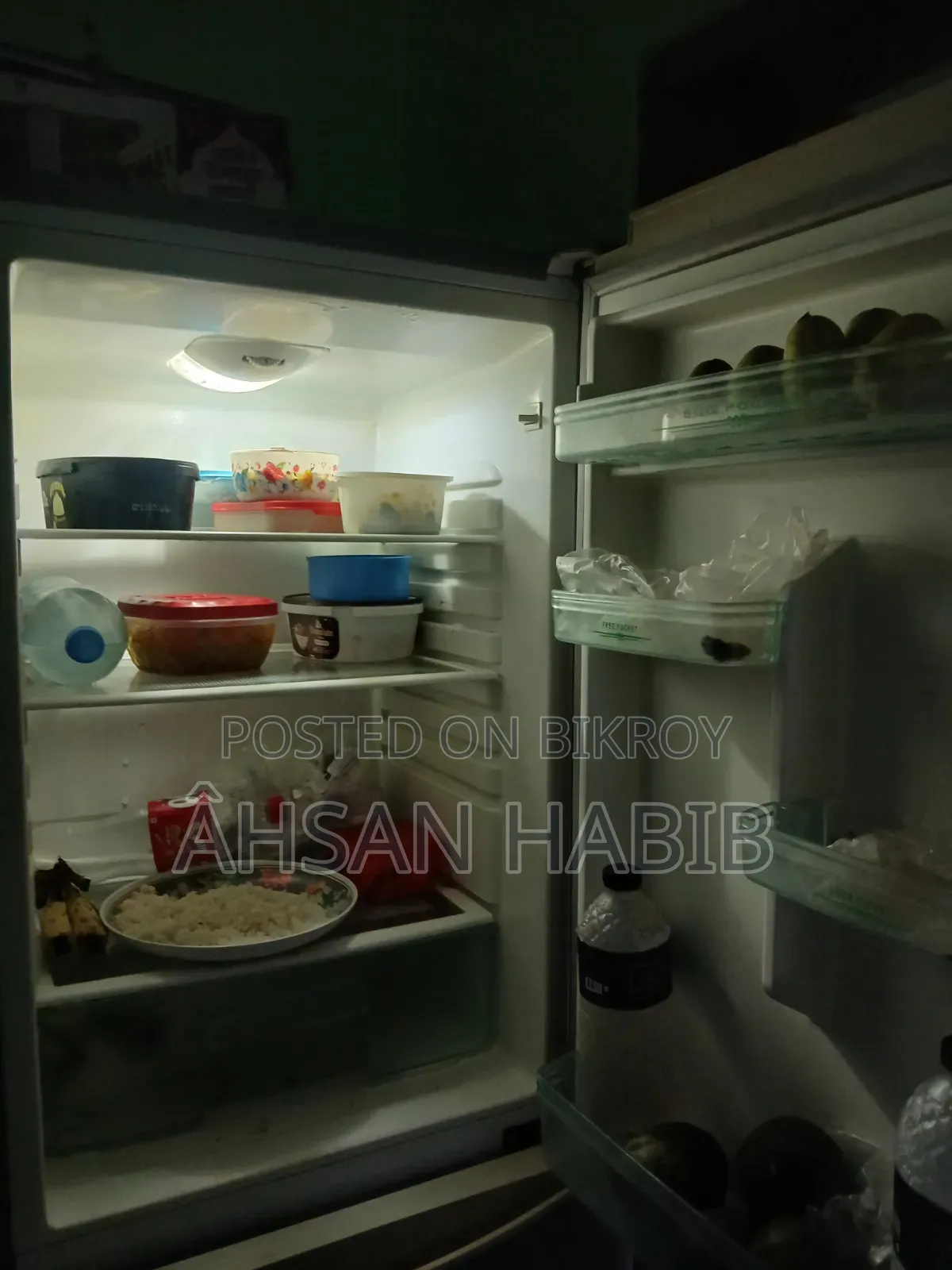 ব্যবহৃত – চমৎকার কন্ডিশনের ডাবল ডোর রেফ্রিজারেটর